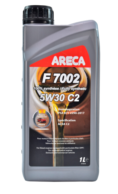 Моторное масло ARECA F7002 5W-30 C2, 1л